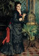 Woman with a Parrot Auguste renoir